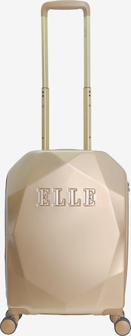 ELLE Trolley 'Diamond' in Gold: predná strana