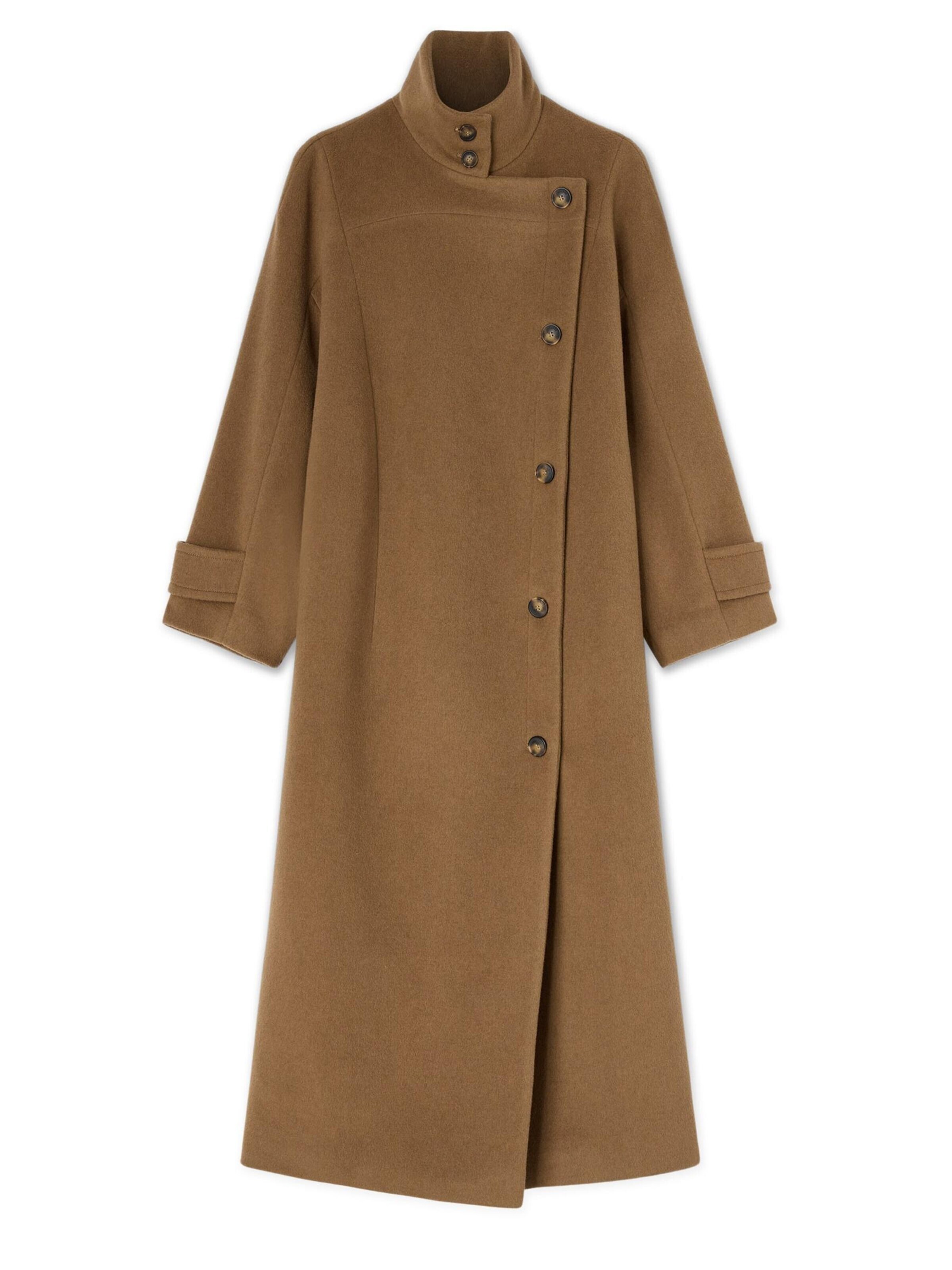 Cappotto invernale di Trussardi in marrone: frontale