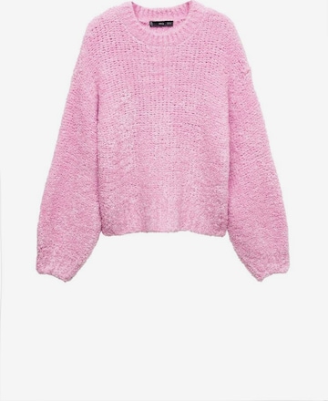 Pull-over 'Tempo' MANGO en rose : devant