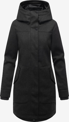 Ragwear Übergangsmantel 'Janesha' in Grau: Vorderseite