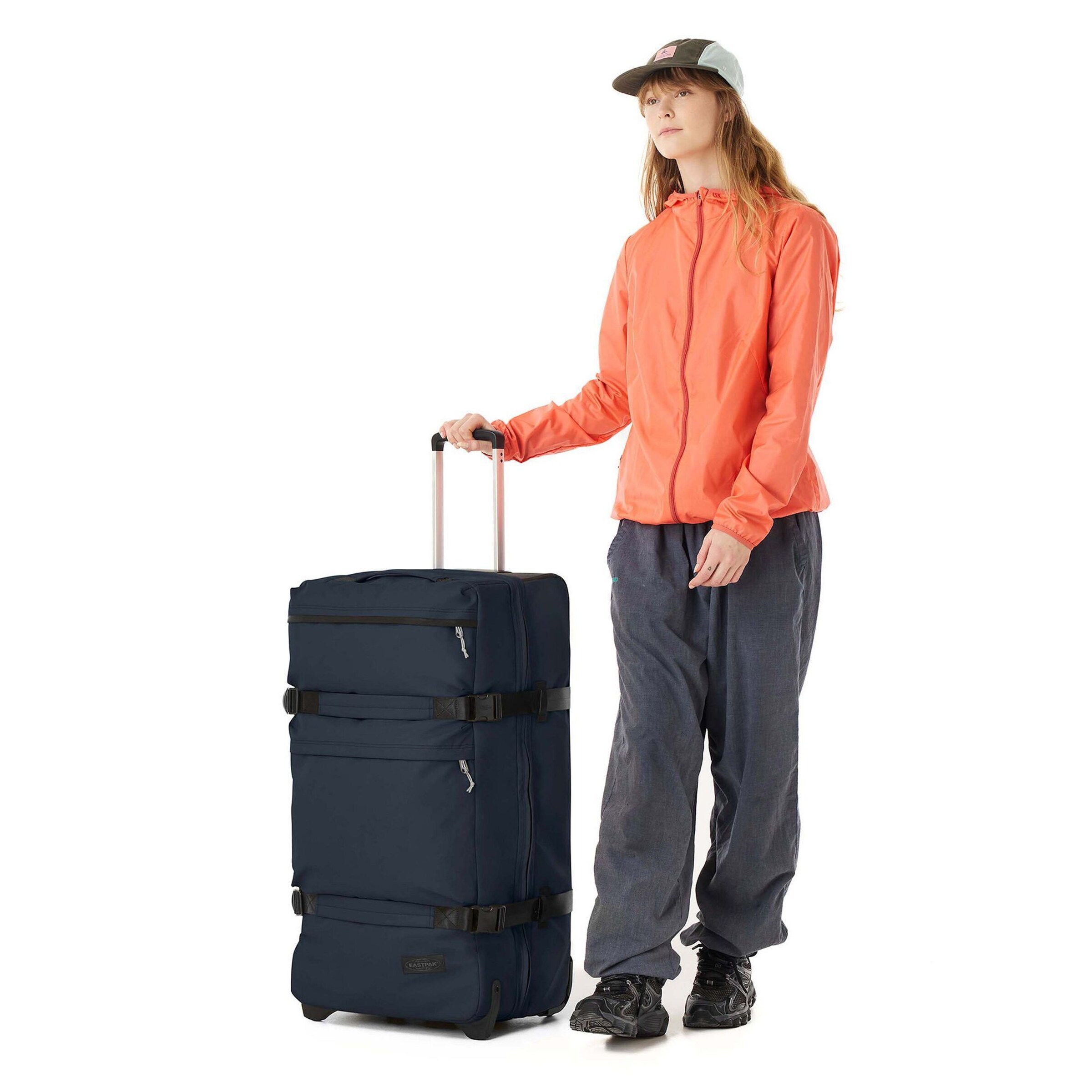 EASTPAK Trolley 'Transit'R' in Blau: Vorderseite