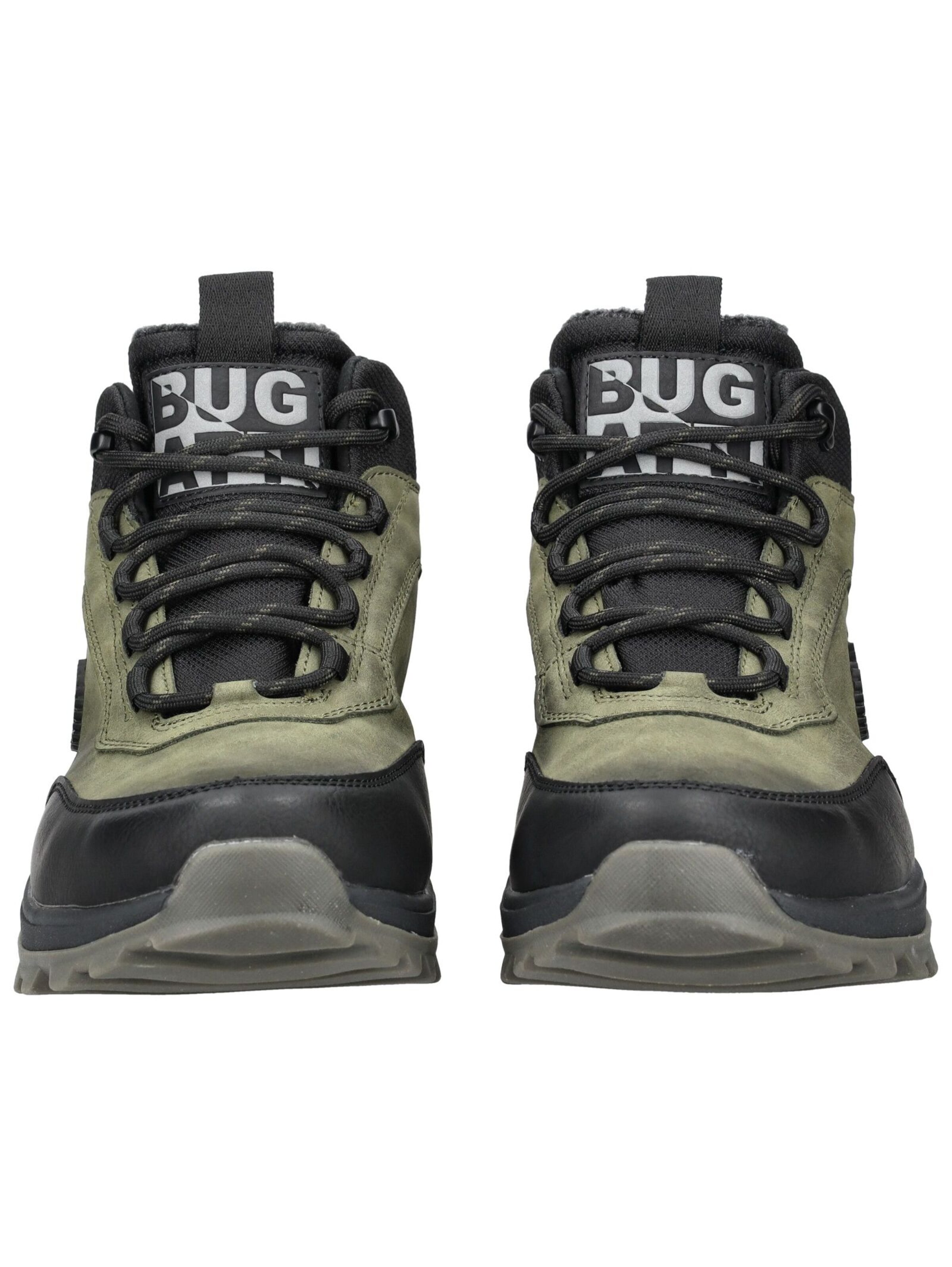 bugatti Schnürboots 'Columb' in Grün