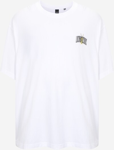 Only & Sons Big & Tall T-Shirt 'GARTH' in limone / schilf / schwarz / weiß, Produktansicht