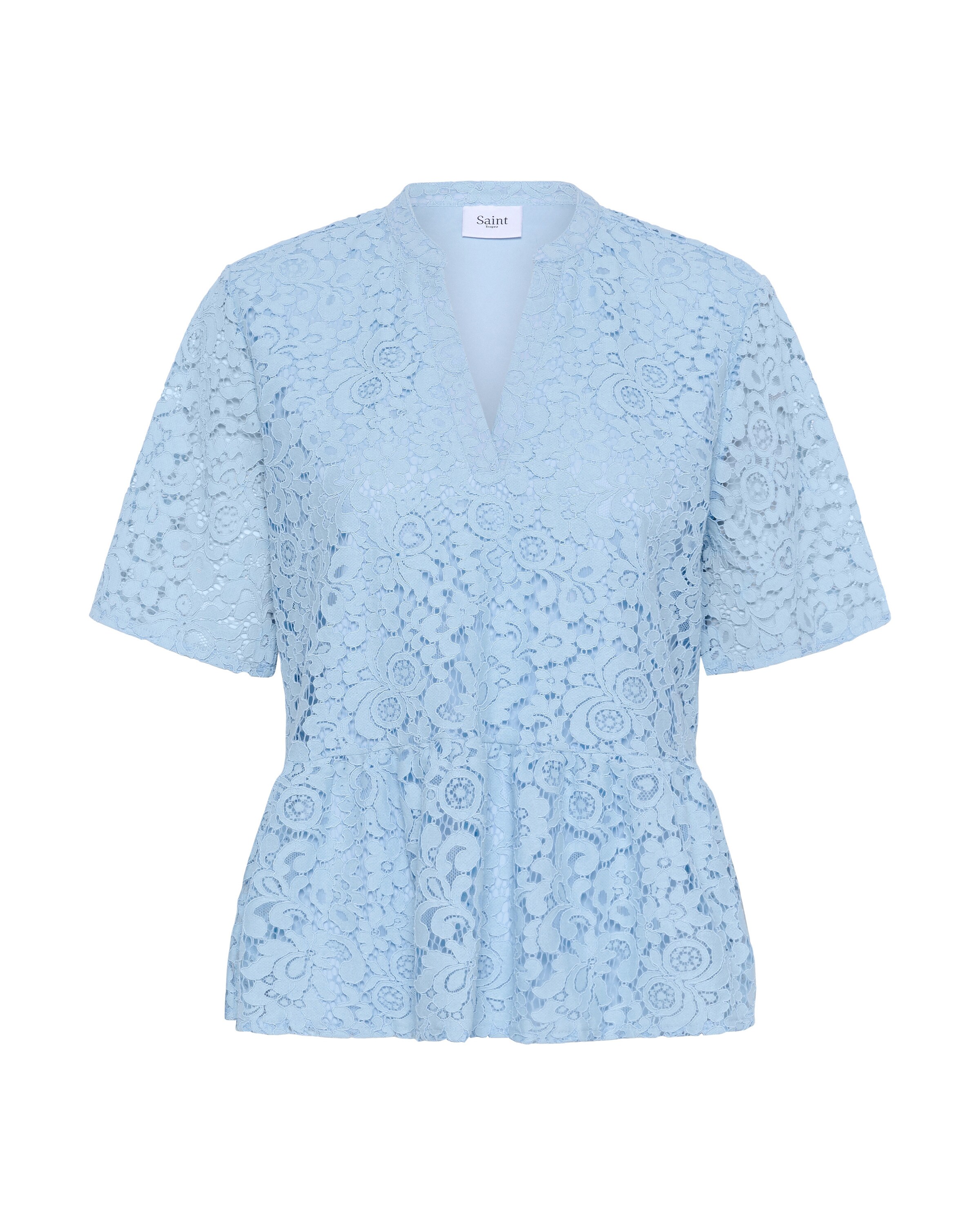SAINT TROPEZ Bluse 'Zanna' i blå: forside