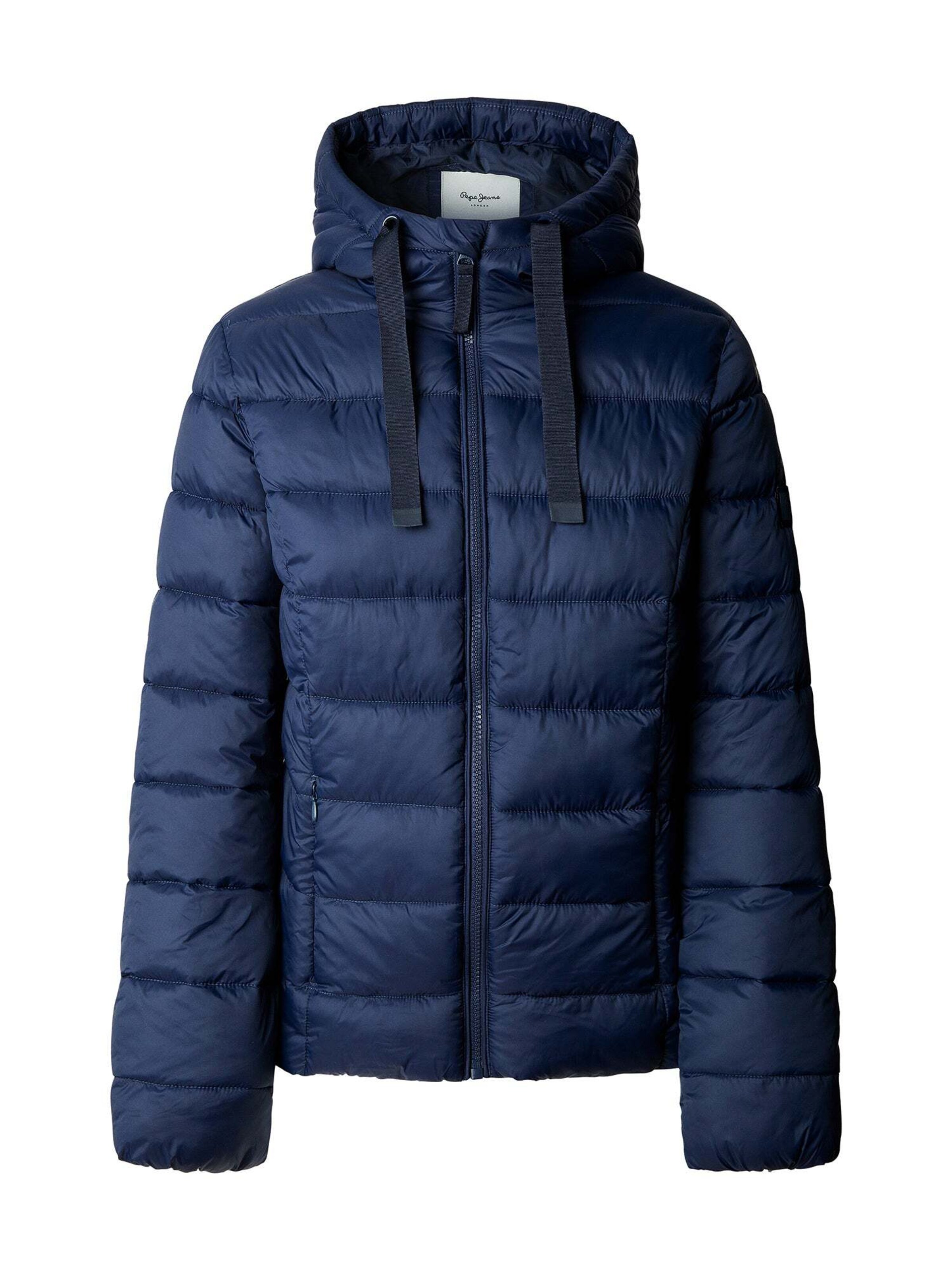 Giacca invernale 'Lia' di Pepe Jeans in blu: frontale