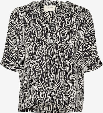 CreamBluza 'Tiah' - crna boja: prednji dio