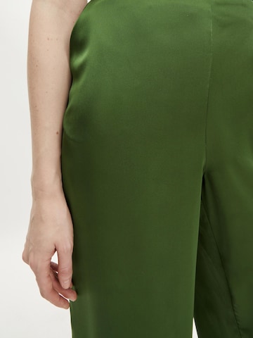 Wide leg Pantaloni di OBJECT in verde