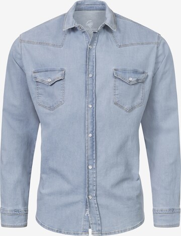 Rock Creek Regular fit Button Up Shirt in Blue: front