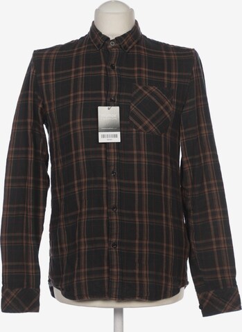 River Island Button Up Shirt in S in Green: front