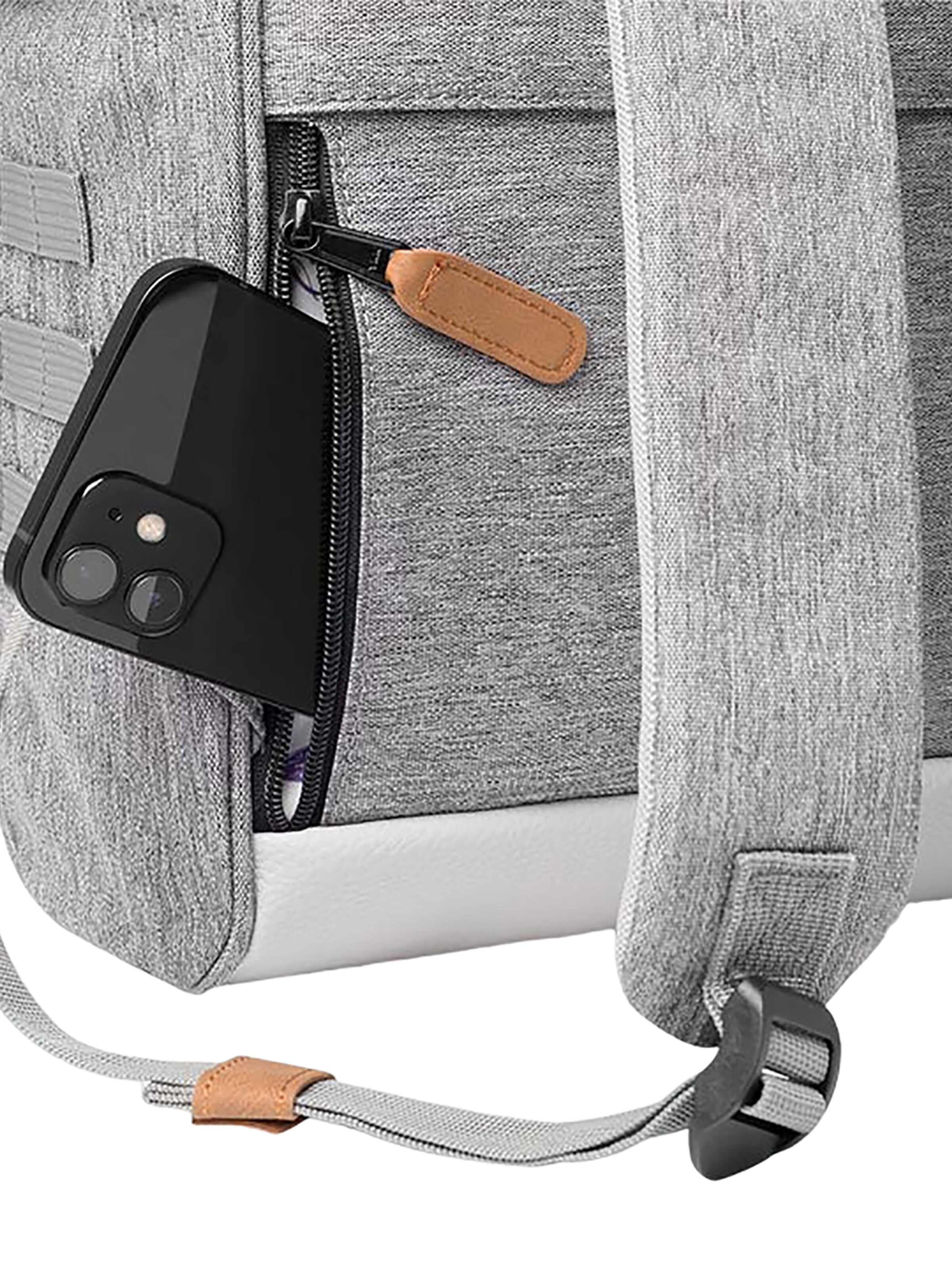 Cabaia Backpack 'New York M' in Grey