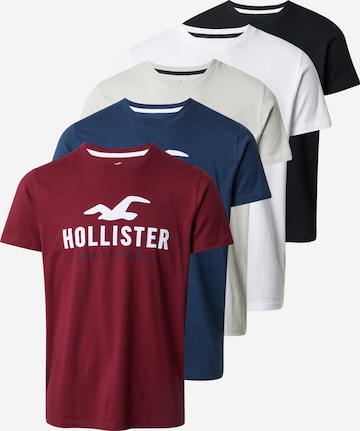 HOLLISTER Tričko - zmiešané farby: predná strana