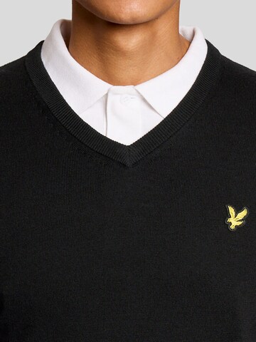 Lyle & Scott Pullover in Schwarz