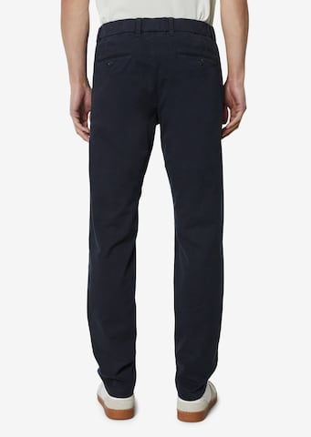 Marc O'Polo Tapered Chino 'Osby' in Blauw