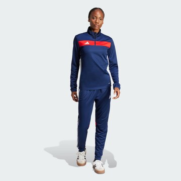 ADIDAS PERFORMANCE Trainingspak 'Tiro 25 Essentials' in Blauw: voorkant