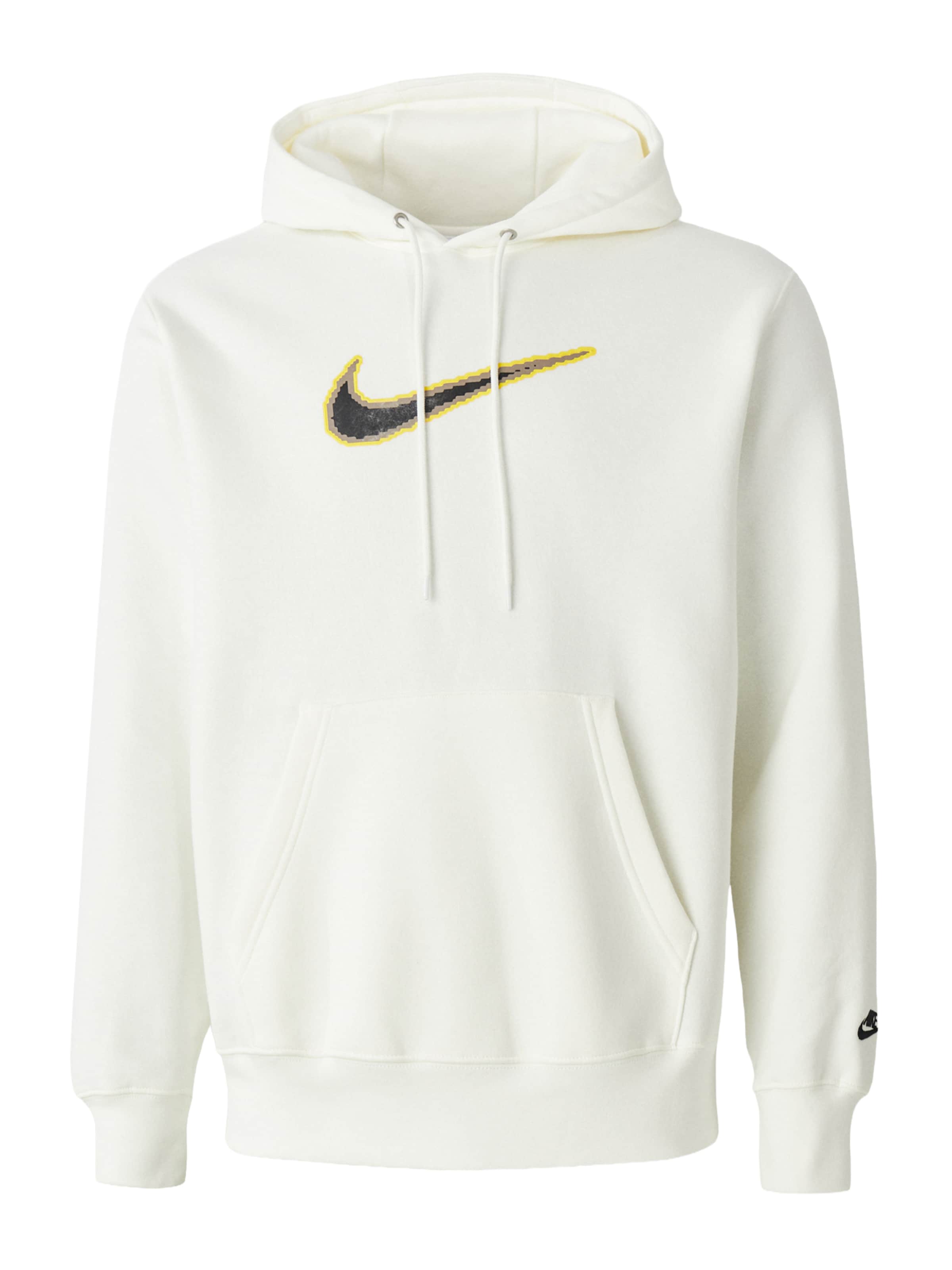 Nike Sportswear Свитшот 'CLUB' в Белый: спереди