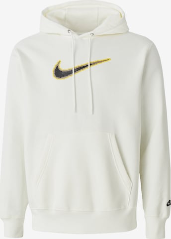Felpa 'CLUB' di Nike Sportswear in bianco: frontale