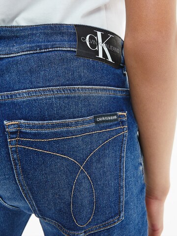 Calvin Klein Jeans Zúžený Džíny – modrá