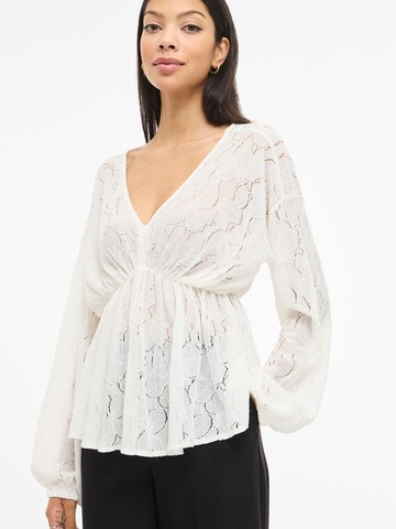 Chemisier 'VISEBA' VILA en blanc