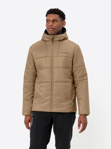 VAUDE Outdoorjas 'Neyland' in Bruin: voorkant