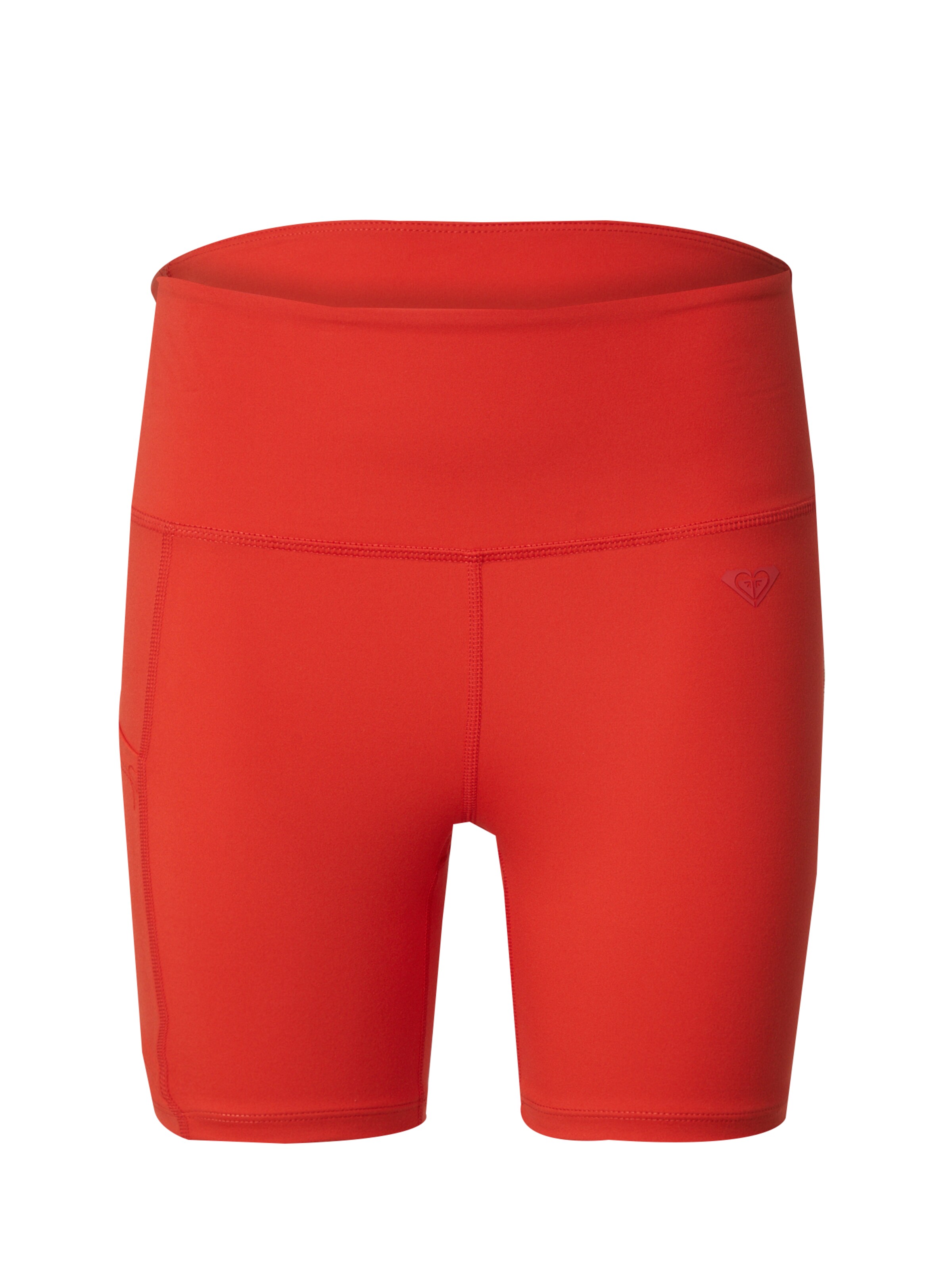 ROXY Skinny Fit Спортен панталон 'Heart Into It' в червено: отпред