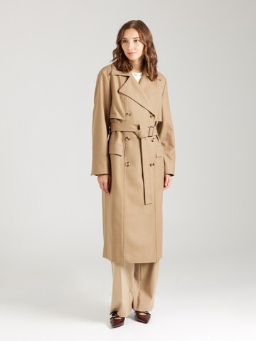 Cappotto di mezza stagione 'Caspina' di BOSS in beige: frontale