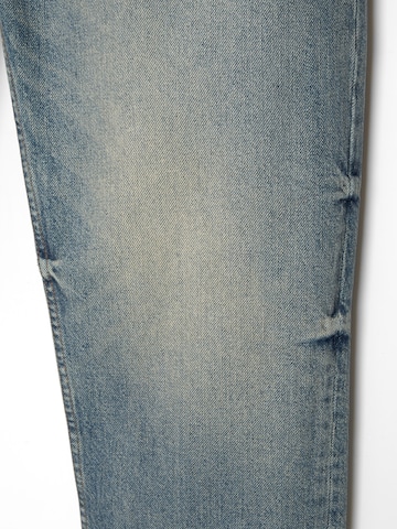 Pull&Bear Loosefit Jeans in Blauw