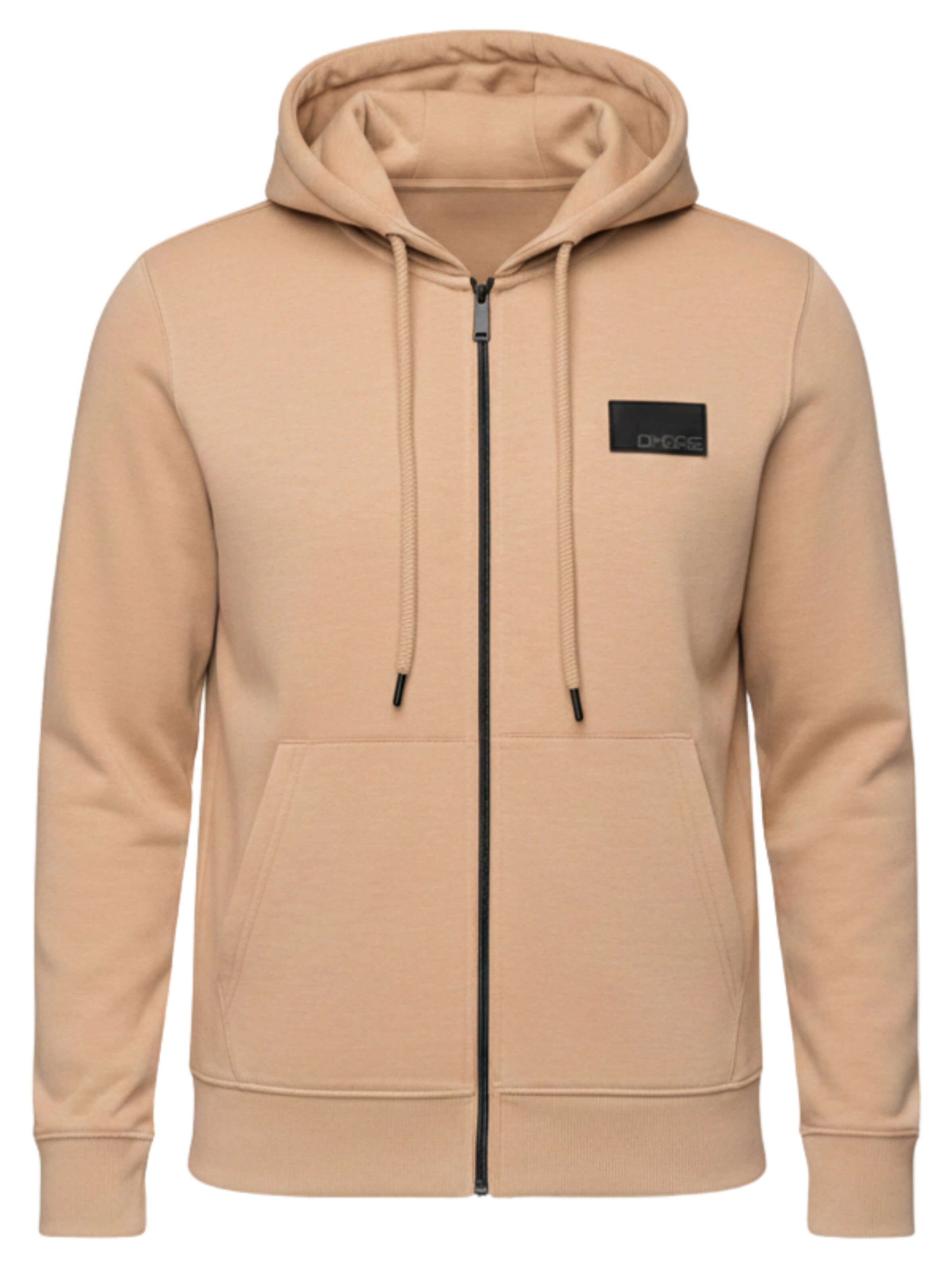 Giacca di felpa di Ombre in beige: frontale