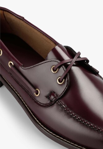 Scalpers Mockasin i röd