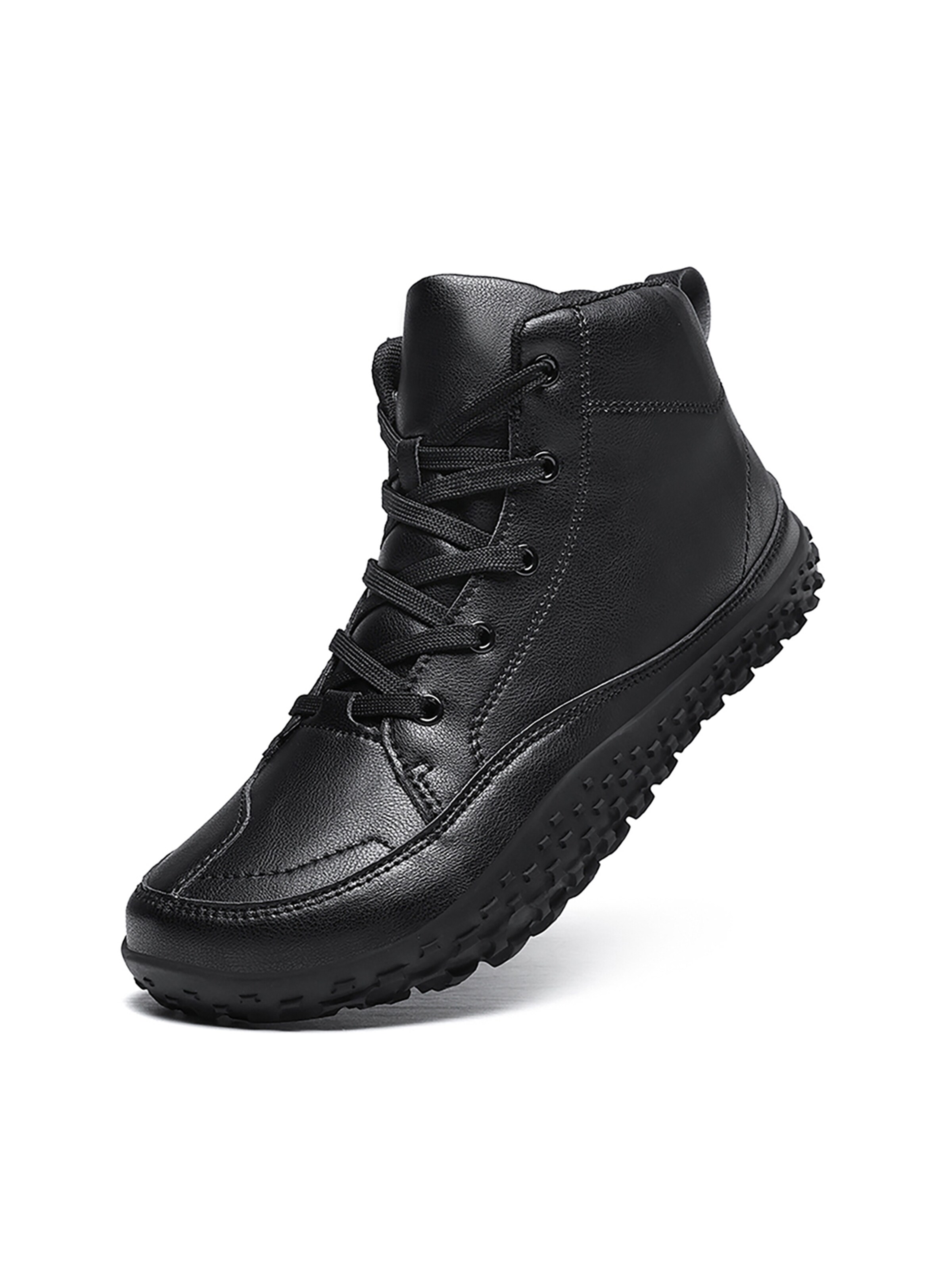 DOTALES Schnürstiefel 'DOTALES - Haven Barfußschuhe'‌‌‌‌ in Schwarz