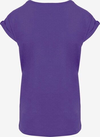 T-shirt 'Australia X' Merchcode en violet