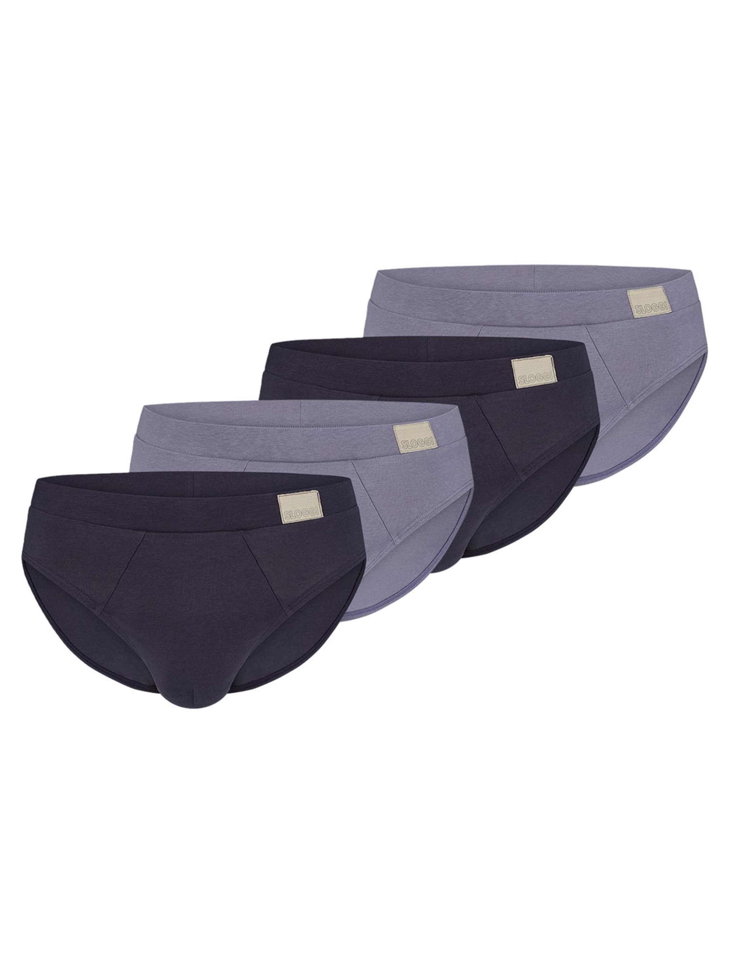 SLOGGI Panty 'men GO Natural' in Blue: front