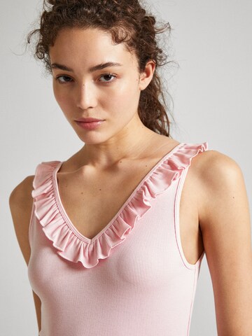 Pepe Jeans Top 'Leire' in Pink