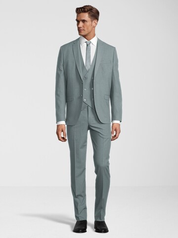 Coupe slim Costume Steffen Klein en vert : devant