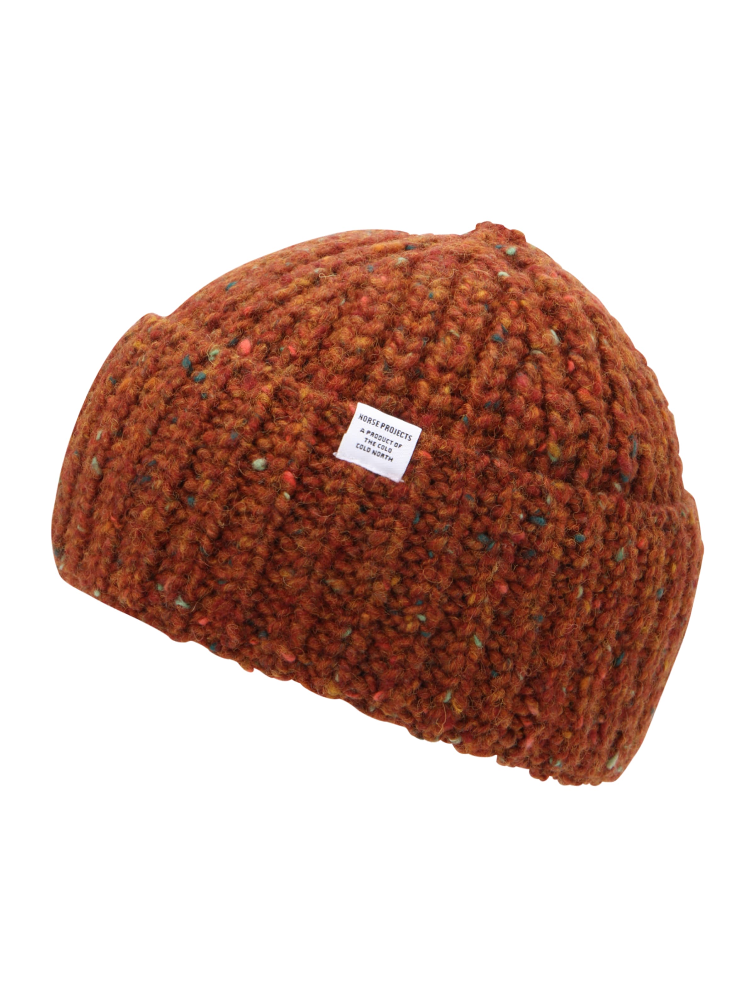 NORSE PROJECTS Beanie in Orange: front