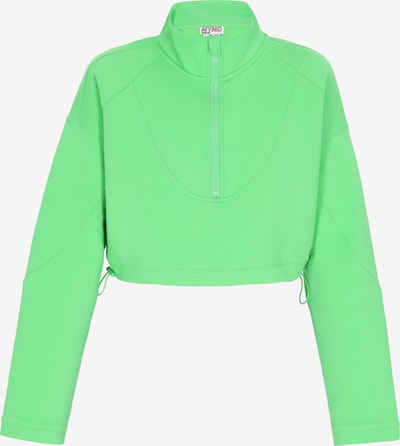 myMo ATHLSR Sweater majica 'Fashion Look' u limeta, Pregled proizvoda