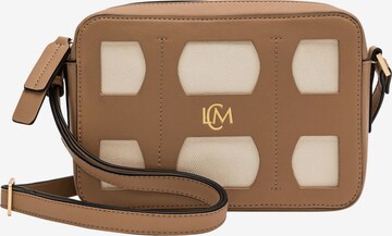 L.CREDI Crossbody Bag 'Maja' in Brown: front