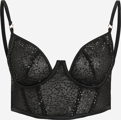 Liemenėlė 'ELLE' iš Hunkemöller, spalva – juoda, Prekių apžvalga