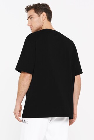 Harlem Soul Shirt 'Ro-cky' in Black