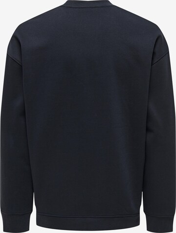 Only & Sons Sweatshirt 'Eli' in Blauw