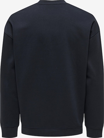 Only & Sons Sweatshirt 'Eli' in Blauw