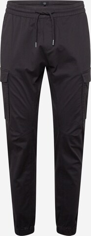 QS Slim fit Cargo Pants in Grey: front