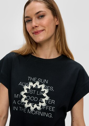 T-shirt s.Oliver en noir