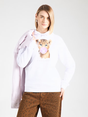 EINSTEIN & NEWTONSweater majica - bijela boja: prednji dio