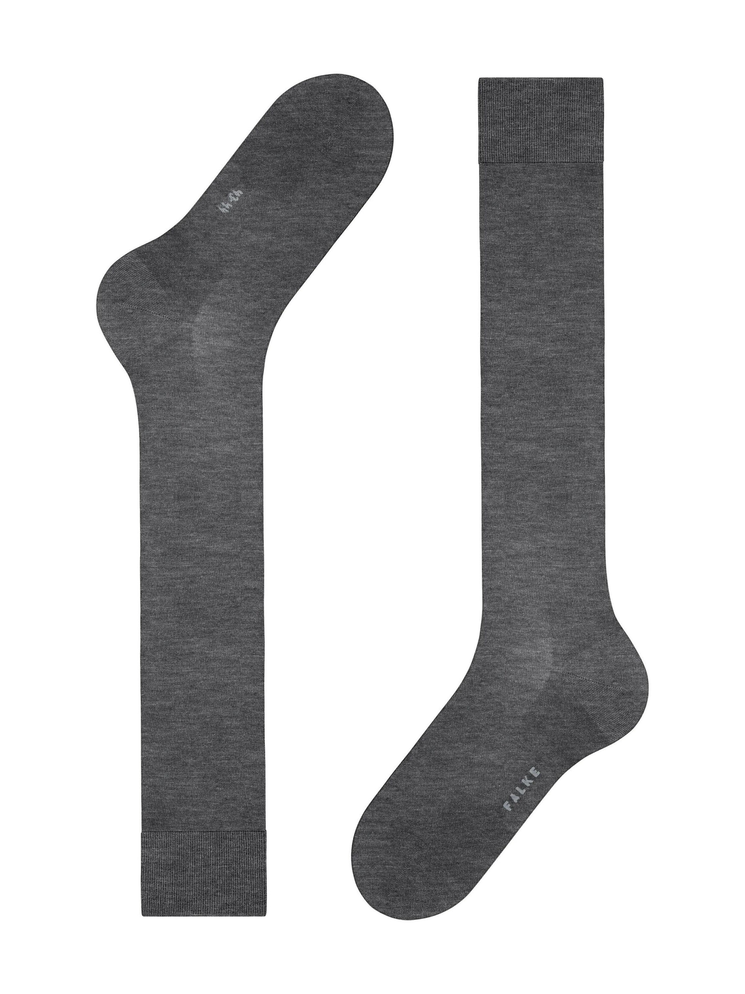 FALKE Kniestrümpfe 'ClimaWool'‌‌‌‌‌ in Grau