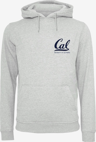 Merchcode Sweatshirt 'Berkeley University - Cal' in Grijs: voorkant