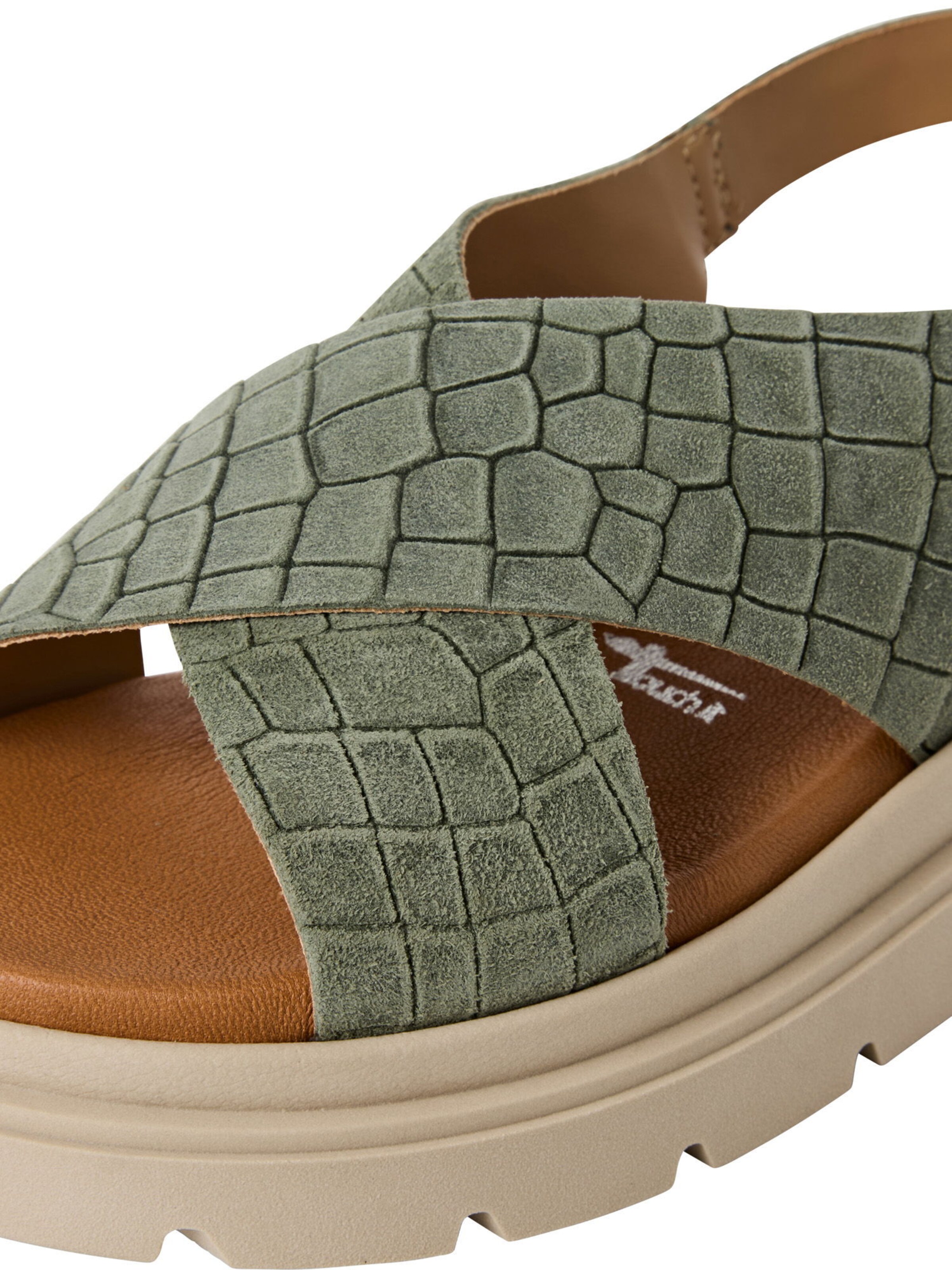 Tamaris Sandaal in Groen