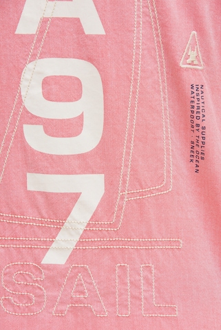 Gaastra Regular fit Button Up Shirt in Orange