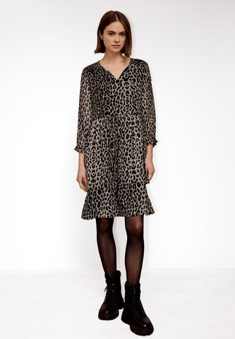 Street One Studio Kleid in Schwarz: Vorderseite