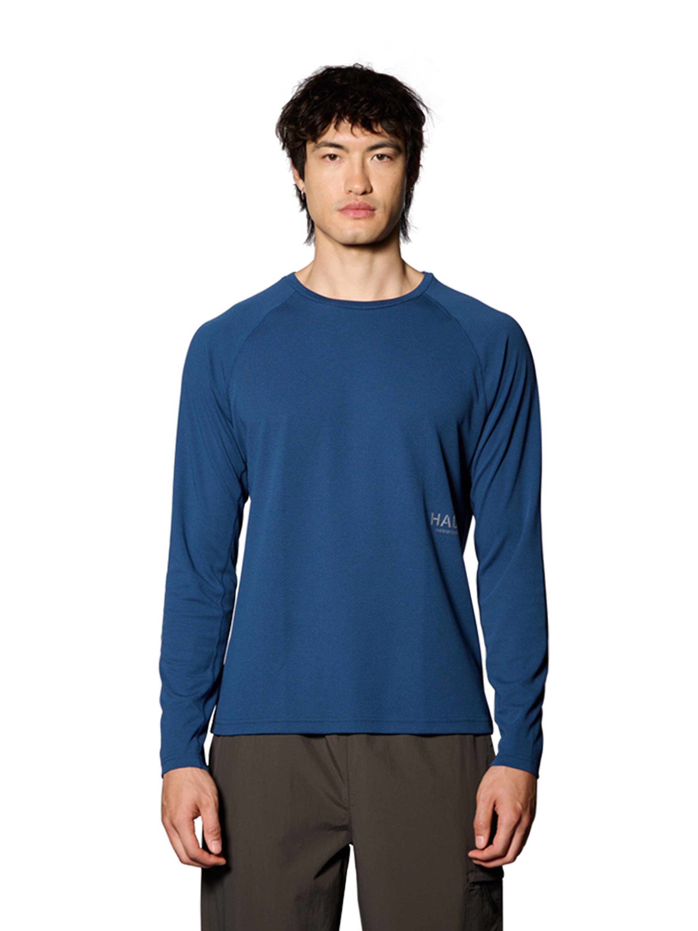 HALO Shirt in Blue: front