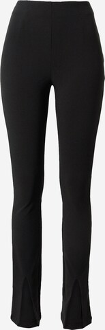 Misspap Flared Trousers in Black: front
